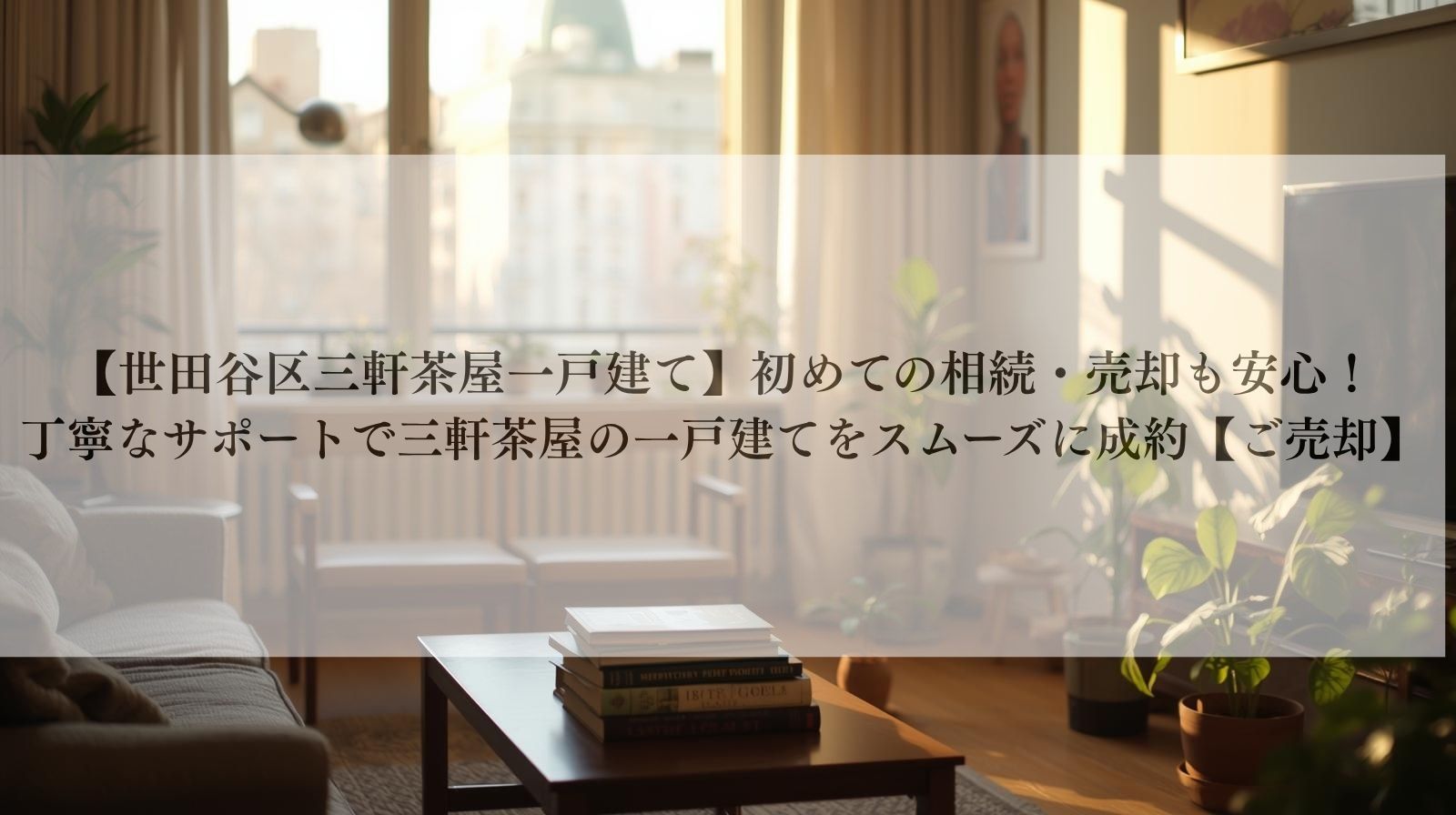 【世田谷区三軒茶屋一戸建て】初めての相続・売却も安心！ 丁寧なサポートで三軒茶屋の一戸建てをスムーズに成約【ご売却】