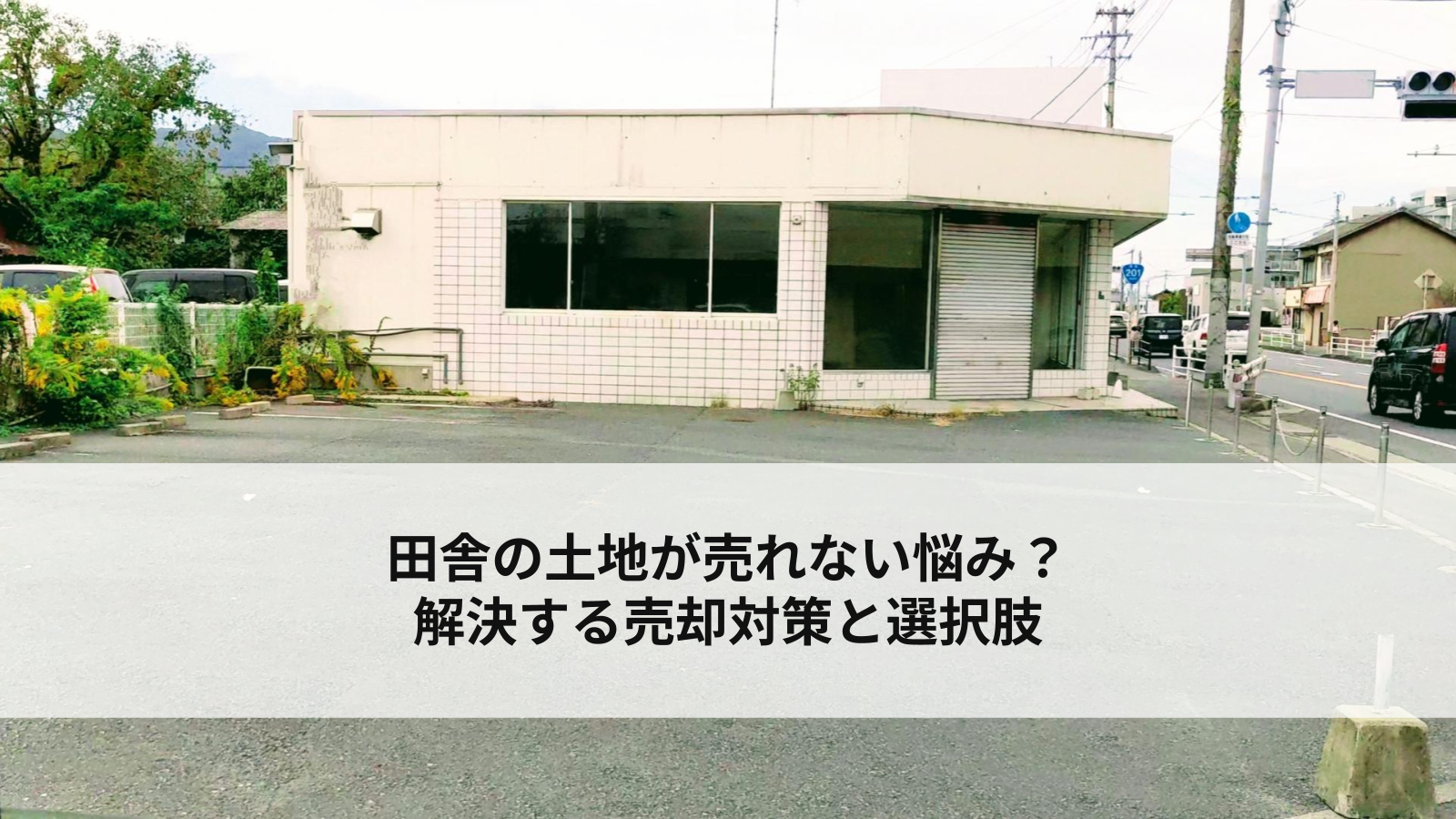 田舎の土地が売れない悩み？解決する売却対策と選択肢